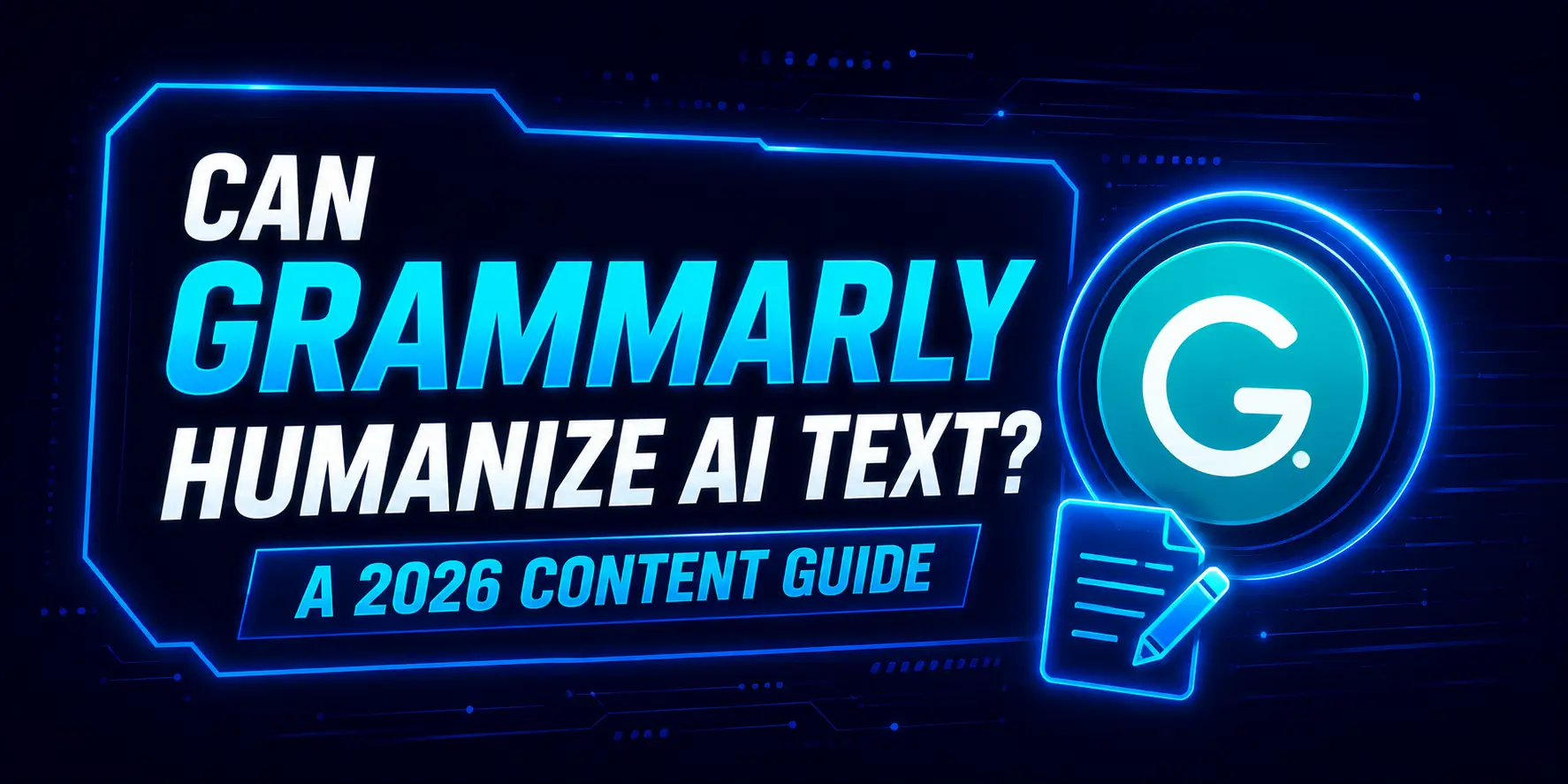 Can Grammarly Humanize AI Text?