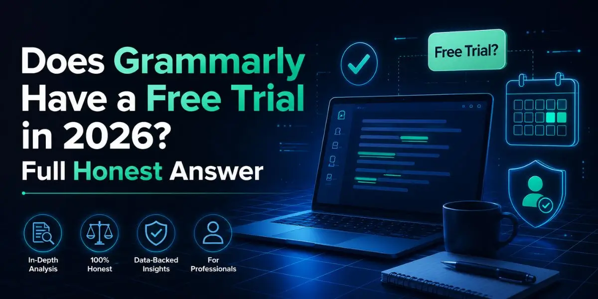 Does Grammarly Have a Free Trial in 2026? Full Honest Answer