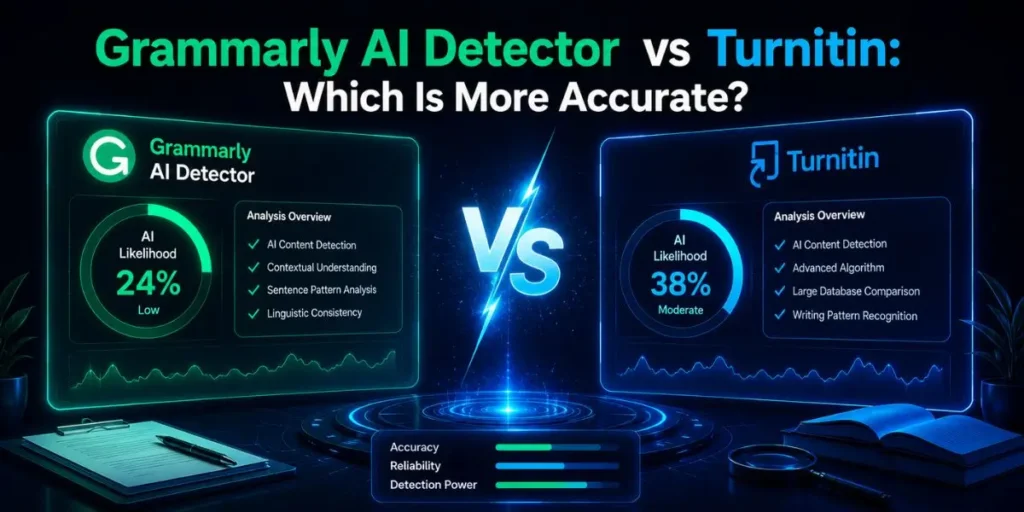 Grammarly AI Detector vs Turnitin: Which Is More Accurate?