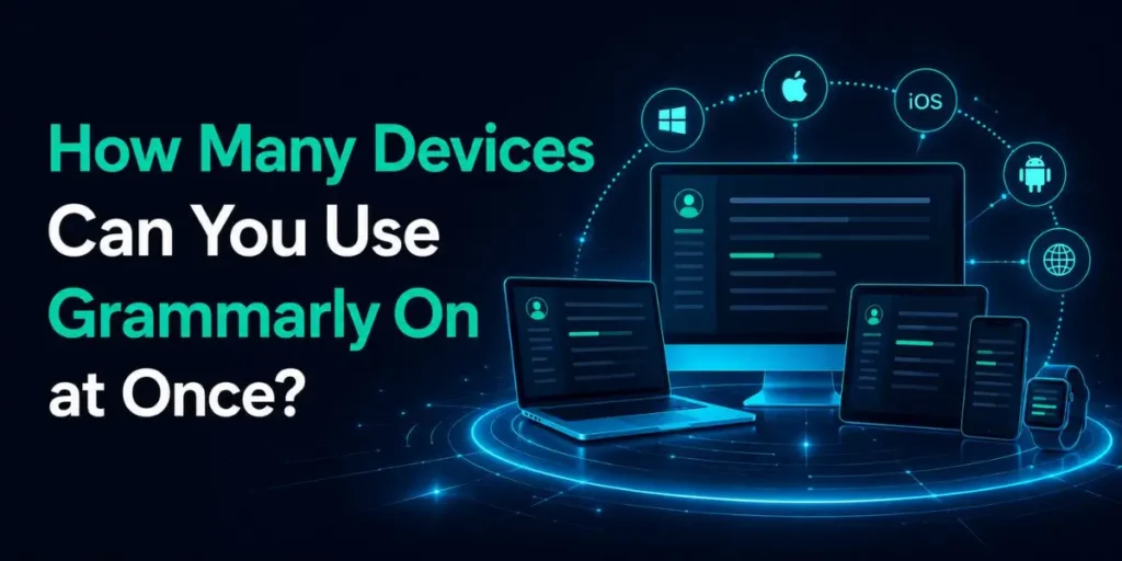 How Many Devices Can You Use Grammarly On at Once?