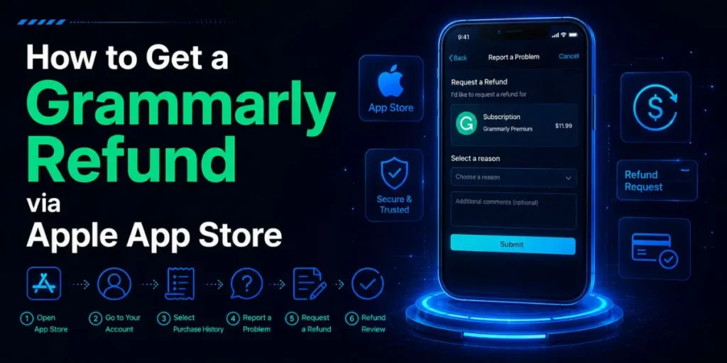 How to Get a Grammarly Refund via Apple App Store