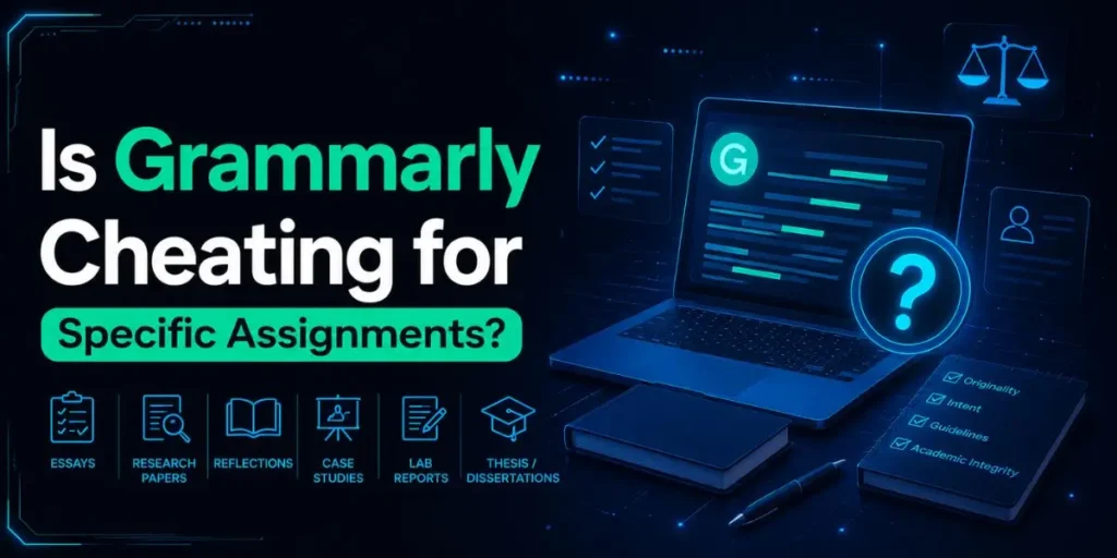 Is Grammarly Cheating for Specific Assignments?