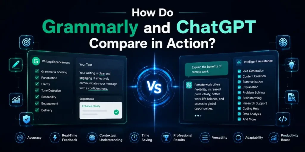 How Do Grammarly and ChatGPT Compare in Action?