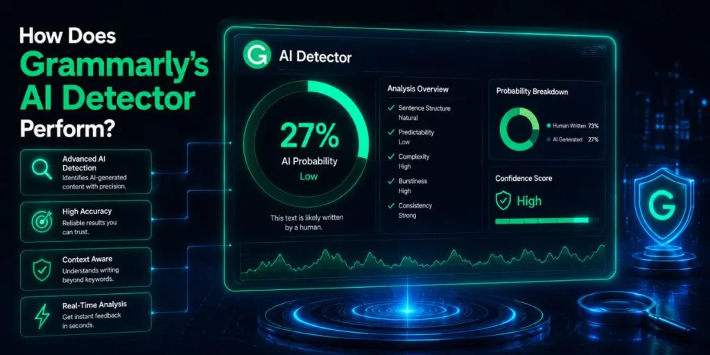How Does Grammarly's AI Detector Perform?