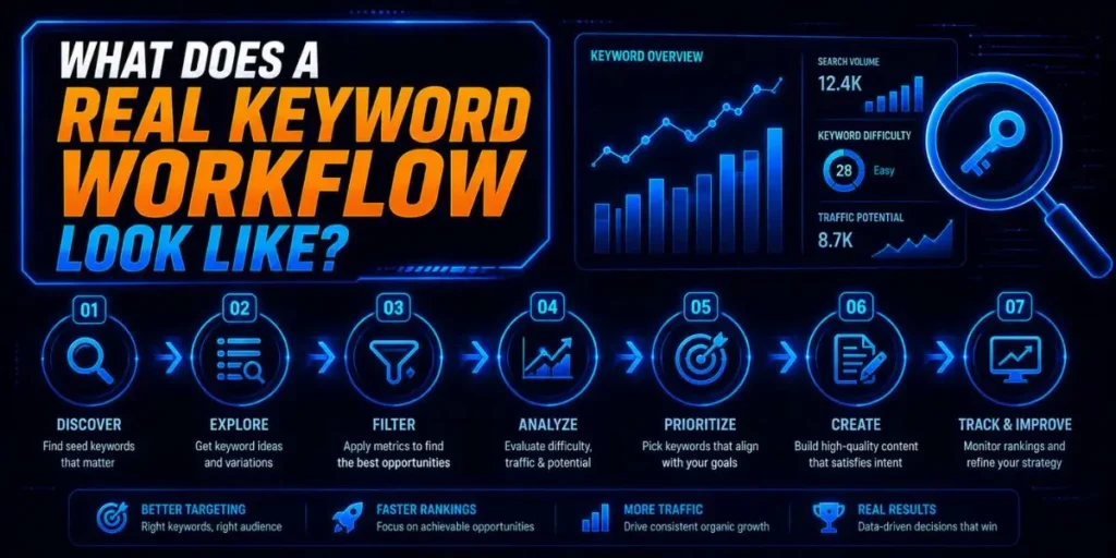 What Does a Real Keyword Workflow Look Like?