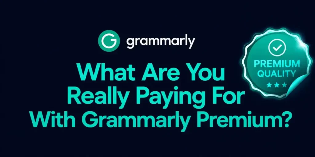 What Are You Really Paying For With Grammarly Premium?