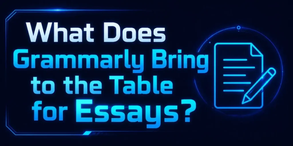 What Does Grammarly Bring to the Table for Essays?