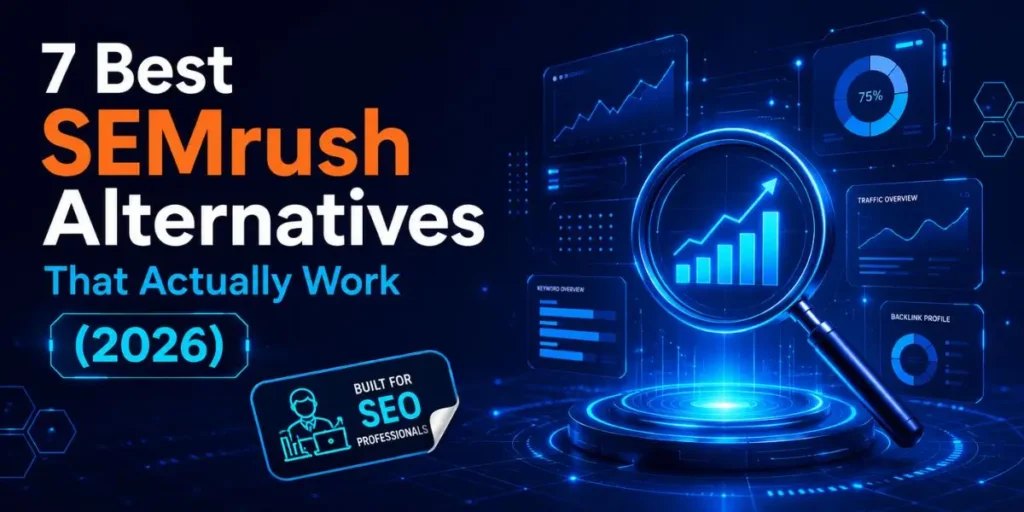 7 Best SEMrush Alternatives That Actually Work