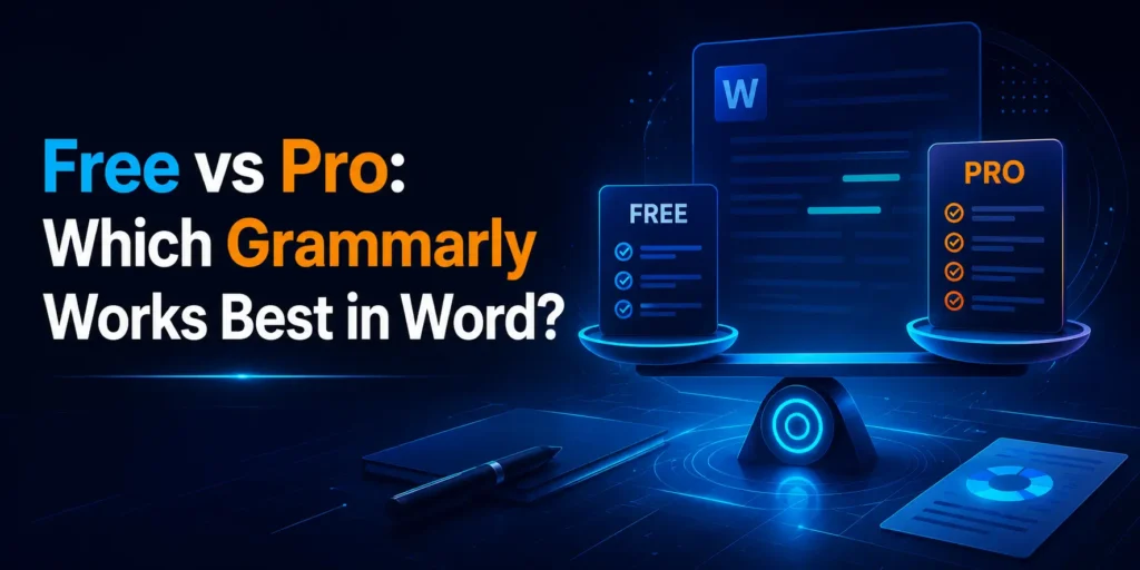 Free vs Pro: Which Grammarly Works Best in Word?