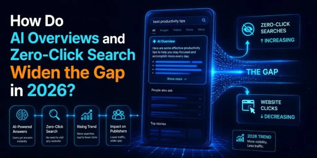 How Do AI Overviews and Zero-Click Search Widen the Gap in 2026?