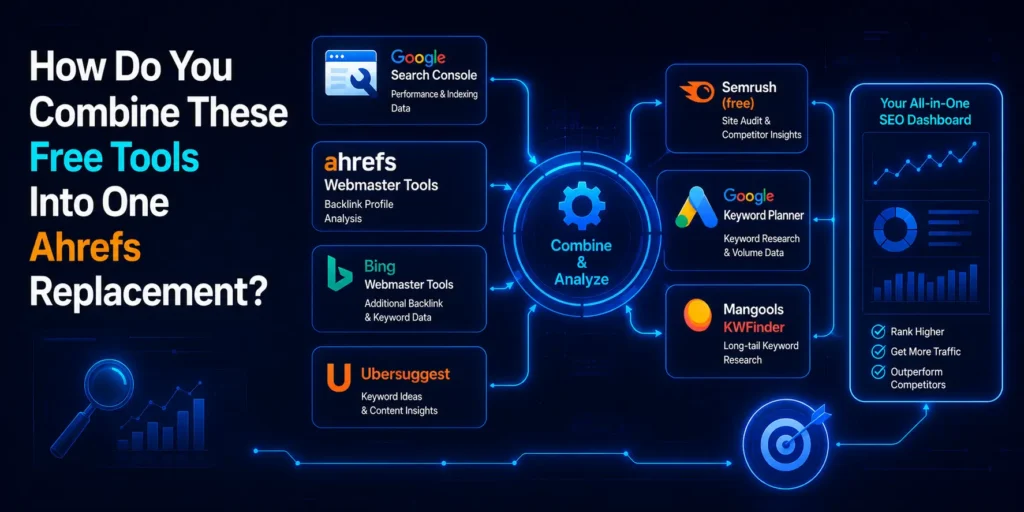 How Do You Combine These Free Tools Into One Ahrefs Replacement?