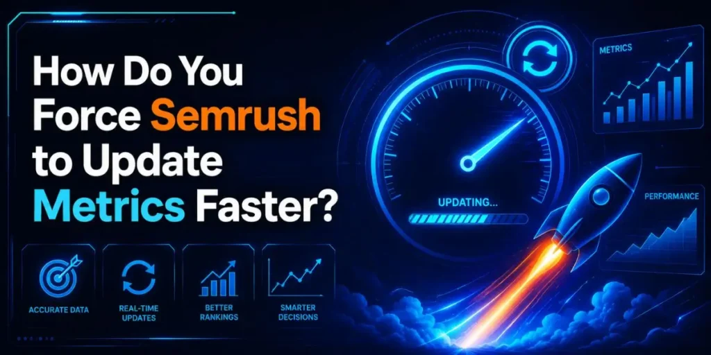 How Do You Force Semrush to Update Metrics Faster