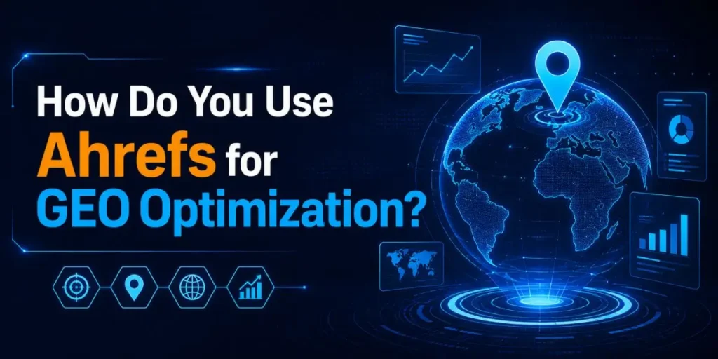 How Do You Use Ahrefs for GEO Optimization?