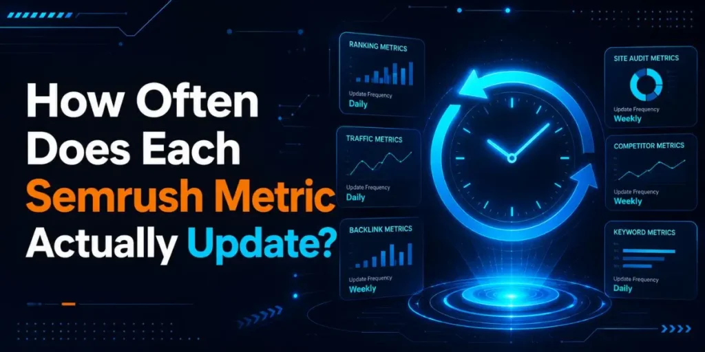 How Often Does Each Semrush Metric Actually Update