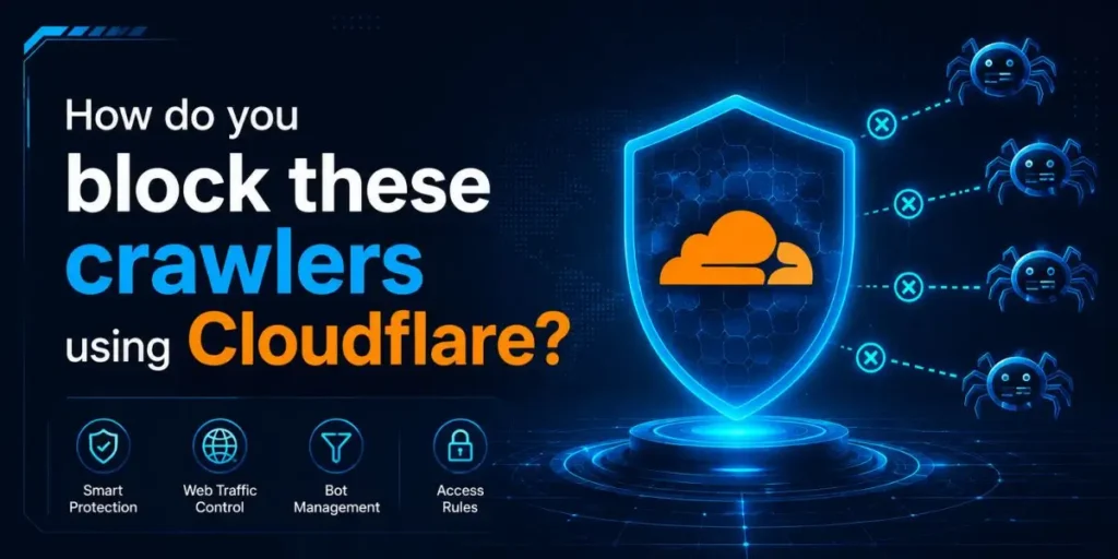 How do you block these crawlers using Cloudflare