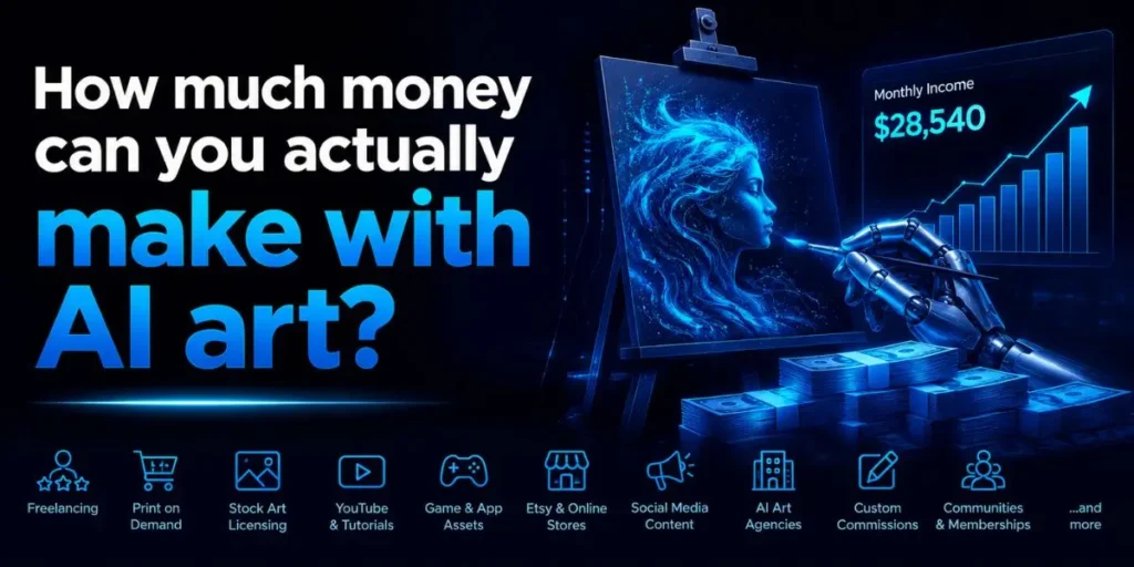 How much money can you actually make with AI art