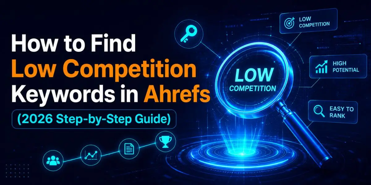 How to Find Low Competition Keywords in Ahrefs