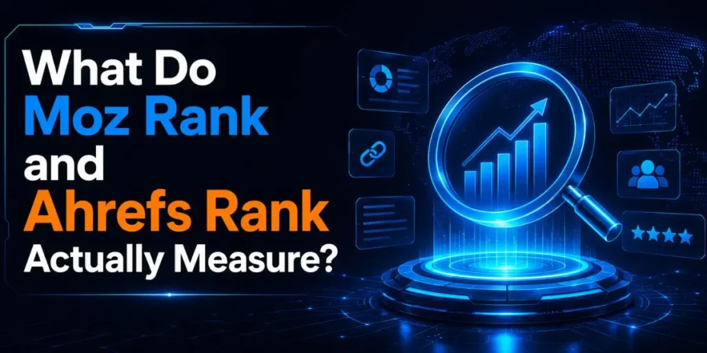 What Do Moz Rank and Ahrefs Rank Actually Measure?