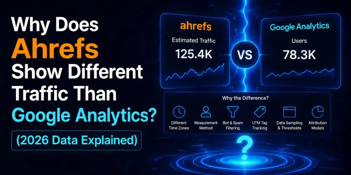 Why Does Ahrefs Show Different Traffic Than Google Analytics?