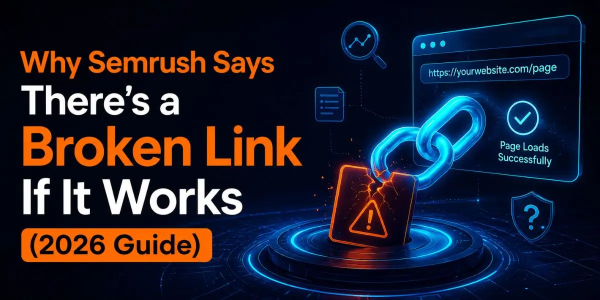 Why Semrush Says There's a Broken Link If It Works